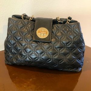 Kate Spade Black and Gold Purse